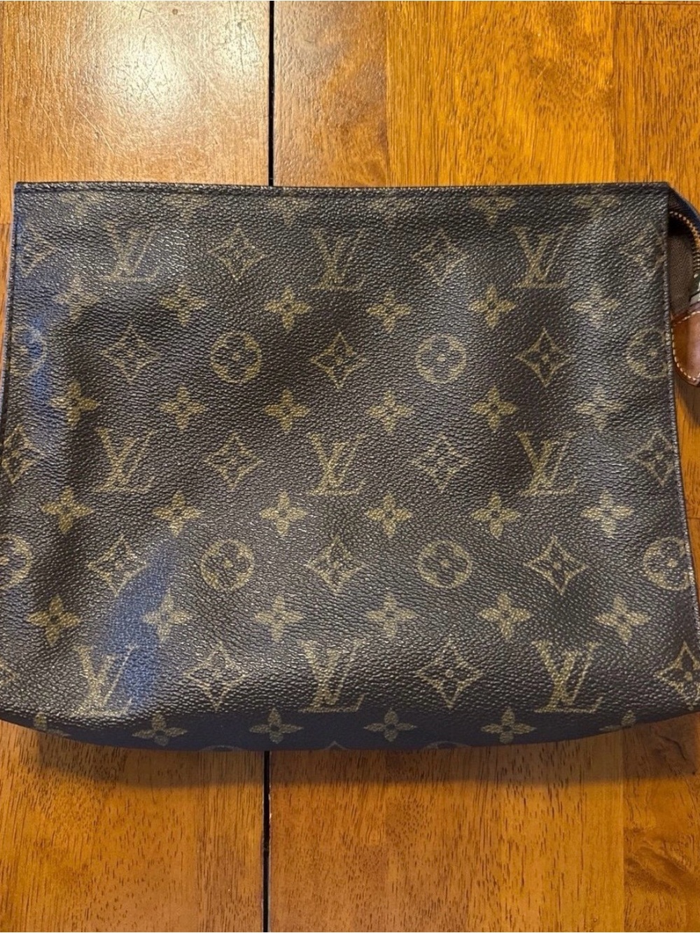 Louis Vuitton Monogram Canvas Pouch in Brown